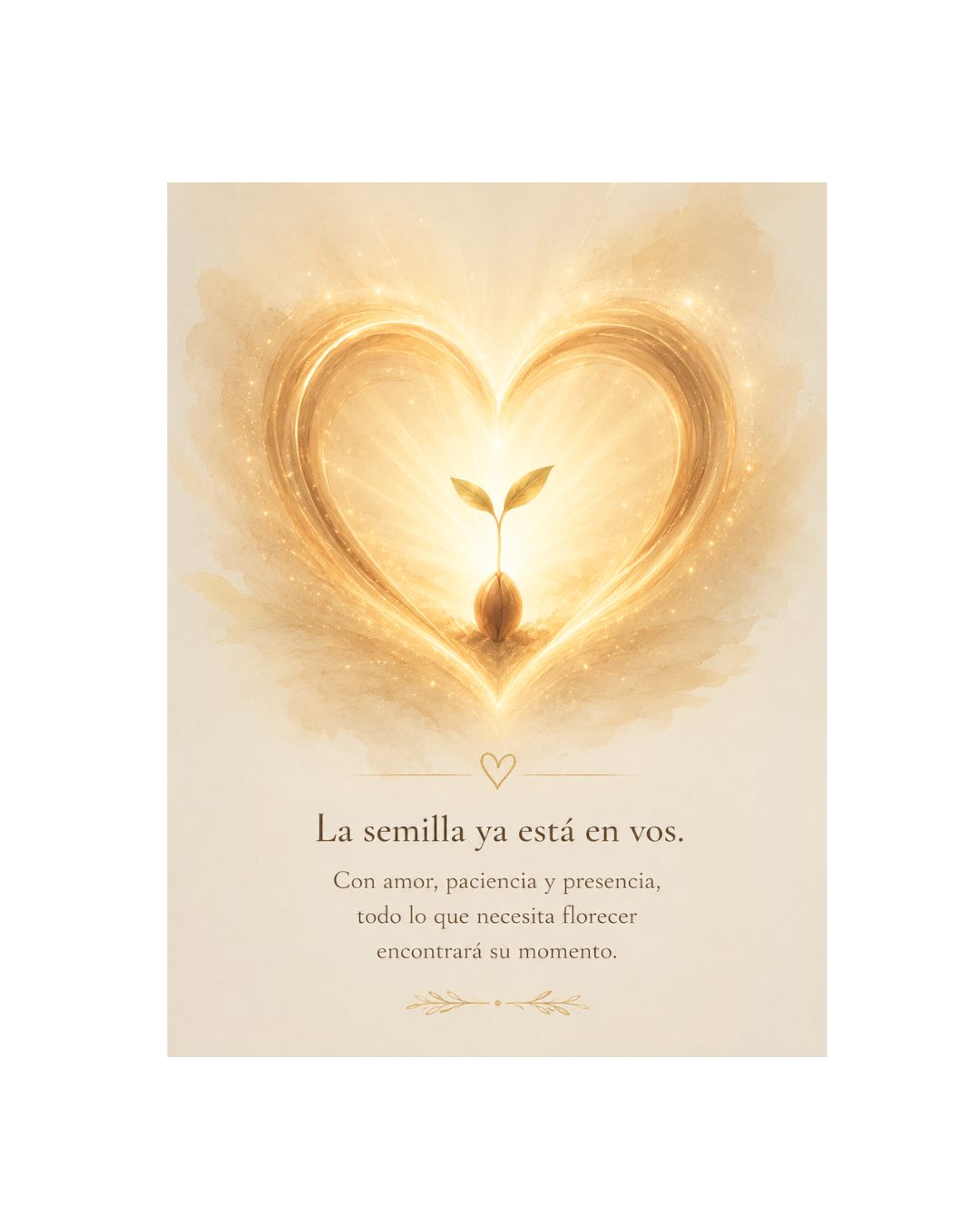 Corazón Semilla — Un camino de regreso a vos